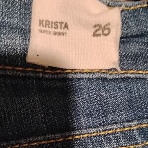 Hudson Jeans Krista Super Skinny Denim